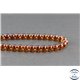 Perles en ambre de la Baltique - Rondes/7 mm - Cognac - Grade A