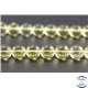 Perles en ambre de la Baltique - Rondes/8 mm - Citron - Grade A