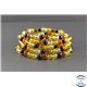 Bracelet de perles mélangées en ambre de la Baltique - Rondes/7 mm - Grade A