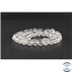 Perles en cristal de roche - Rondes/8mm - Grade A