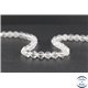 Perles en cristal de roche - Rondes/8mm - Grade A