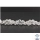 Perles en cristal de roche - Rondes/8mm - Grade A