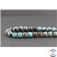 Perles en chrysocolle - Rondes/8 mm - Grade AB