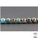 Perles en chrysocolle - Rondes/8 mm - Grade AB