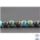 Perles en chrysocolle du Pérou - Rondes/8 mm - Grade A