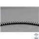 Perles en spinelle noire de Madagascar - Rondes/4 mm - Grade AB