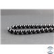 Perles en spinelle noire de Madagascar - Rondes/8 mm - Grade AB