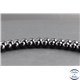 Perles en spinelle noire de Madagascar - Rondes/8 mm - Grade AB