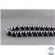 Perles en spinelle noire de Madagascar - Rondes/10 mm - Grade AB