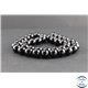 Perles en spinelle noire de Madagascar - Rondes/10 mm - Grade AB