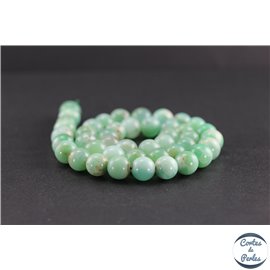 Perles en chrysoprase d'Australie - Rondes/10mm - Grade A