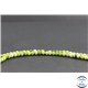 Perles en jaspe vert d'Australie - Rondes/4 mm - Grade AB