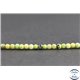 Perles en jaspe vert d'Australie - Rondes/4 mm - Grade AB