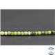 Perles en jaspe vert d'Australie - Rondes/4 mm - Grade AB