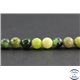 Perles en jaspe vert d'Australie - Rondes/8 mm - Grade AB