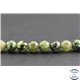 Perles en jaspe vert d'Australie - Rondes/8 mm - Grade AB