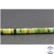 Perles en jaspe vert d'Australie - Roues/6 mm - Grade AB