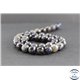 Perles en iolite de Madagascar - Rondes/10 mm - Grade AB