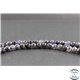 Perles en iolite de Madagascar - Rondes/6 mm - Grade A