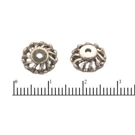 Apprêts American Finding Coupelles Vernies - 10 mm - Argenté
