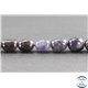 Perles en iolite de Madagascar - Nuggetss/12 mm - Grade AB