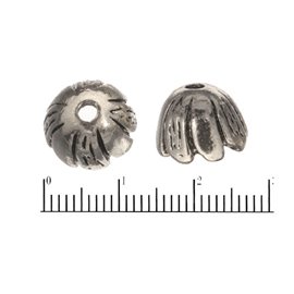 Apprêts American Finding Coupelles Vernies - 12 mm - Argenté