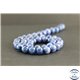 Perles en cyanite du Brésil - Rondes/8mm - Grade AB+