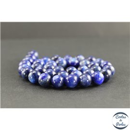 Perles en cyanite du Brésil - Rondes/10 mm - Grade A