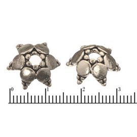 Apprêts American Finding Coupelles Vernies - 14,5 mm - Argenté