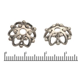 Apprêts American Finding Coupelles Vernies - 15 mm - Argenté