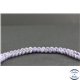 Perles en tanzanite de Tanzanie - Rondes/4 mm - Grade A