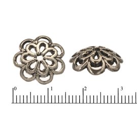 Apprêts American Finding Coupelles Vernies - 15 mm - Argenté