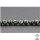 Perles en séraphinite de Russie - Rondes/10 mm - Grade AA