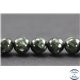 Perles en séraphinite de Russie - Rondes/10 mm - Grade AA