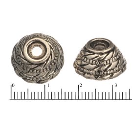 Apprêts American Finding Coupelles Vernies - 16 mm - Argenté