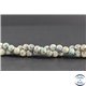 Perles en jaspe K2 du Pakistan - Rondes/6 mm - Grade A