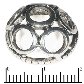 Apprêts American Finding Coupelles Vernies - 20 mm - Argenté