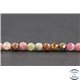 Perles facettées en tourmaline de Madagascar - Rondes/4 mm - Grade AB
