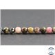 Perles facettées en tourmaline de Madagascar - Rondes/6 mm - Grade AB