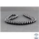 Perles en spinelle noire de Madagascar - Rondes/6 mm - Grade AB