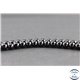 Perles en spinelle noire de Madagascar - Rondes/6 mm - Grade AB