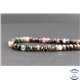 Perles facettées en tourmaline de Madagascar - Roues/6 mm - Grade AB