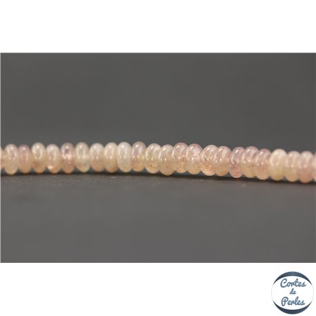Perles semi précieuses en Jaspe - Roue/6 mm - Rouge d'Etoiles