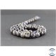 Perles en iolite de Madagascar - Rondes/8 mm - Grade AB