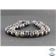 Perles en iolite de Madagascar - Rondes/8 mm - Grade AB