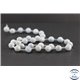 Perles en célestine de Madagascar - Rondes/8 mm - Grade AB