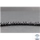 Perles facettées en spinelle noire de Madagascar - Rondes/6 mm - Grade A