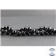 Perles en tourmaline noire de Madagascar - Rondes/8 mm - Grade AB