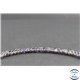 Perles en iolite de Madagascar - Rondes/4mm - Grade AB+