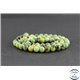 Perles en jaspe vert d'Australie - Rondes/6 mm - Grade AB